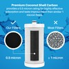 SpiroPure SP-FR100 NSF Certified Refrigerator Water Filter Replacement for WF1CB,