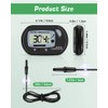 Zacro Pack of 2 LCD Digital Aquarium Thermometer Fish Tank