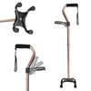 SILAIDESI Adjustable Walking Cane for Men & Women – 4-Pronged