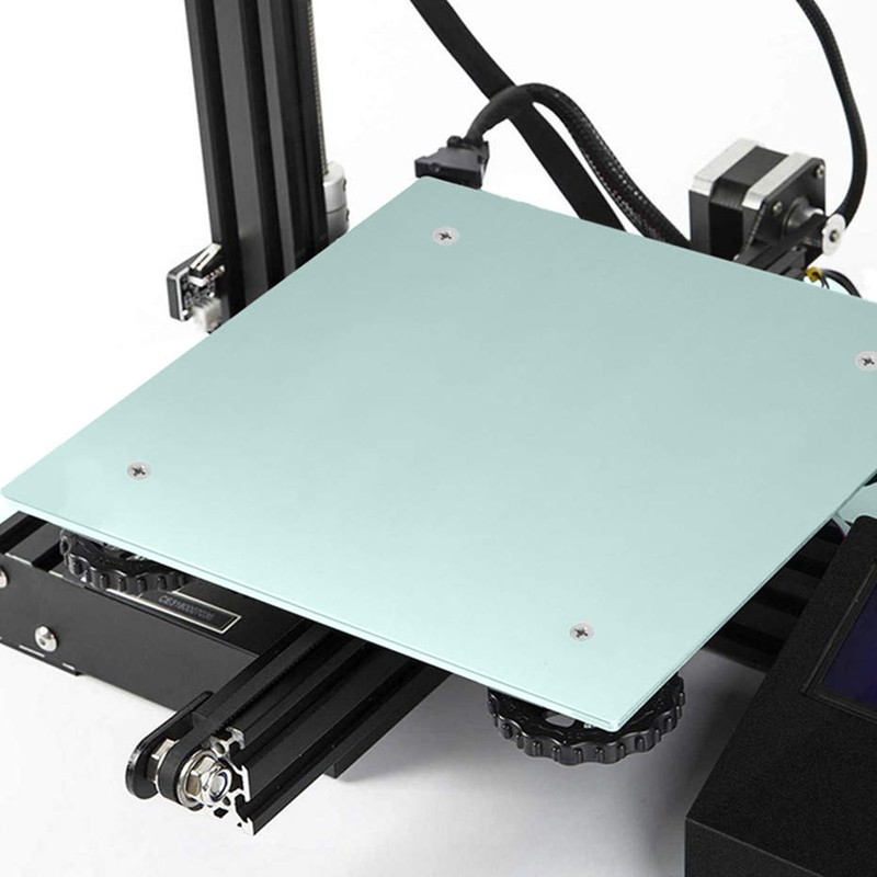 12V 1.2Ω 3D Printer Aluminum Plate with Hotbed Cable Heated