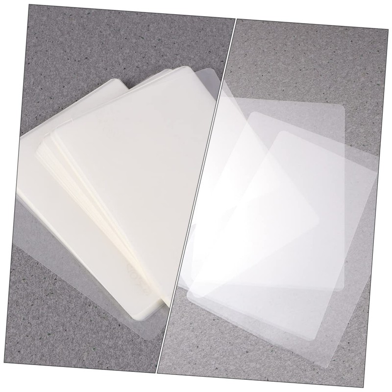 OHPHCALL 300pcs Waterproof Protective Film Laminating Sheets for Photo Paper