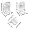 Plastic 25mm Curtain Roller Blind Accessories Roller Blind Fittings Replacement