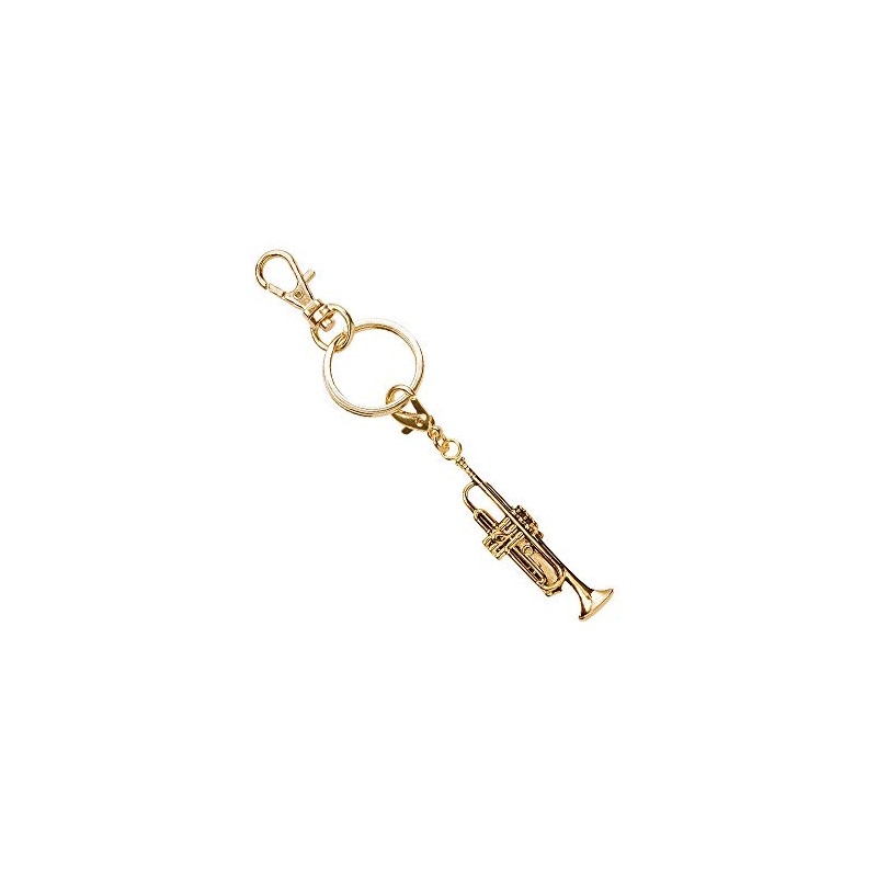 Nakano MM120KHTRG Brass Band Keychain Trumpet Gold