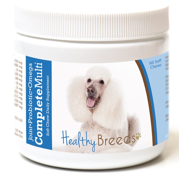 Healthy Breeds Poodle All in One Multivitamin Soft Chew 60