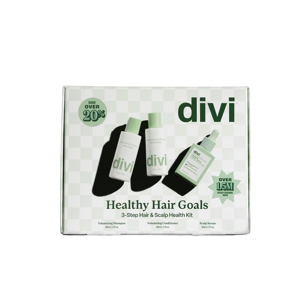 divi divi Healthy Hair Goals Bundle - 30ml Hair Serum,