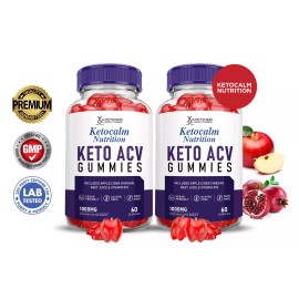 Justified Laboratories Keto Calm ACV Gummies 1000MG Apple Cider Vinegar 120 Gummys