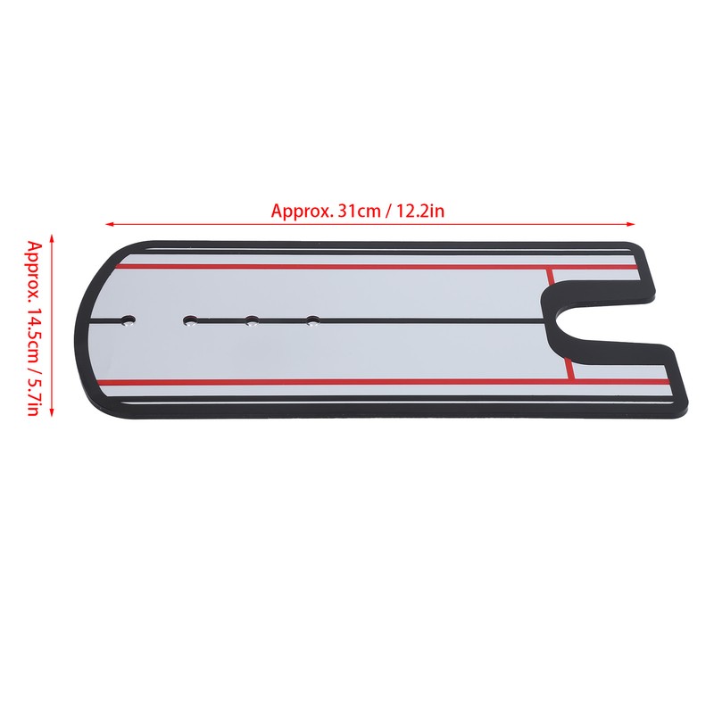 Golf Swing Straight Practice Mirror Portable Golf Putting Mirror Alignment