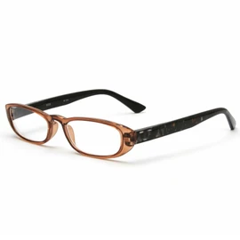 MIDI-ミディ カラフルな老眼鏡 おしゃれ メンズ レディース 男性用 女性用 もうダサイ老眼鏡とは呼ばせない！ ブラウン (M-102,C1,+2.00)