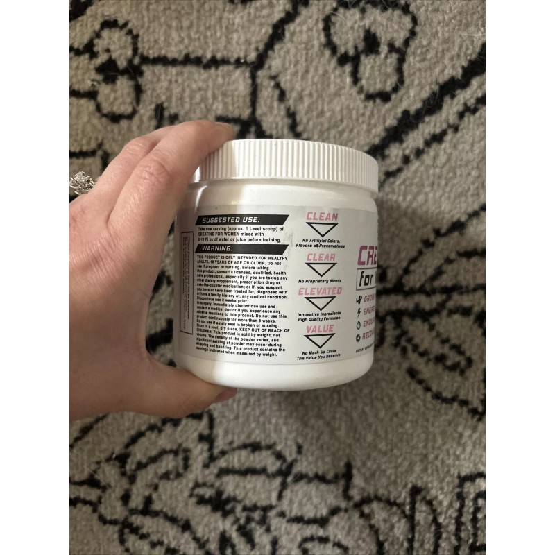 D2 Nutrition Creatine for Women 70servings Growth Energy Endurance Recovery