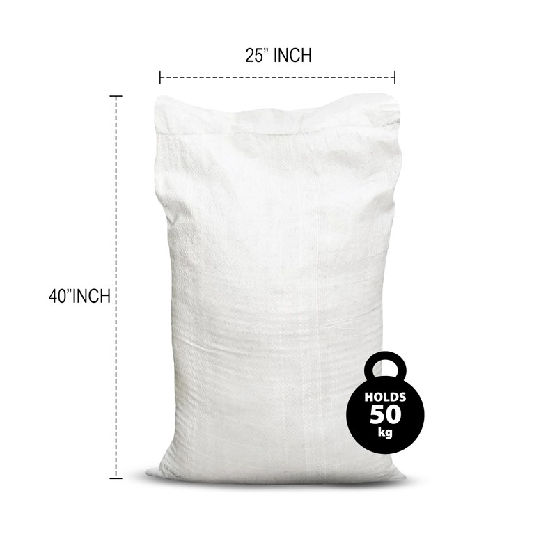 PRIMES DIY Strong Woven Rubble Builder PP Bags with liner,