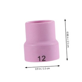 LIFKOME 2Pcs Tig Cup Replacement Heat Resistant Nozzle Shield for Tig Welding Essential Accessory for Improved Welding Efficiency Stylish Durable Design