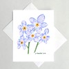 Forget-Me-Not Note Card