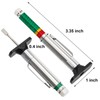 Yarlung 50 Pack Tire Tread Depth Gauge, Color Coded 32nds
