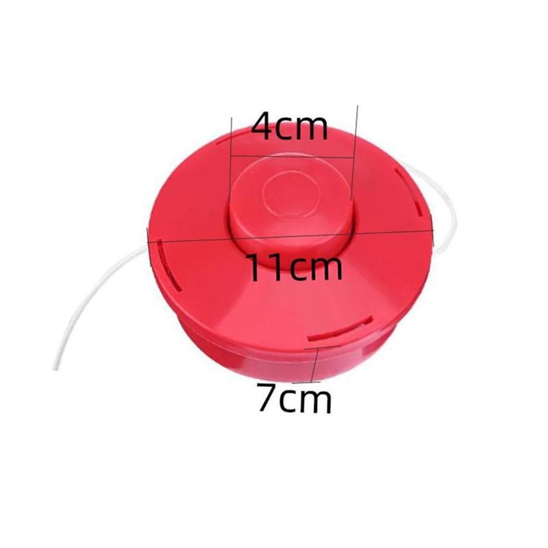 Universal Trimmer Head,Weed Eater Head,Replacement Petrol Trimmer High Strength Nylon