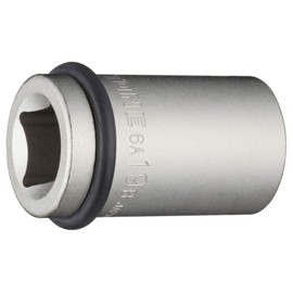 Tone 6A-19B Impact Inner Socket, 3/4 inch (19.0 mm) Insertion Angle 0.7 inch (19.0 mm), Width of Both Sides 0.75 inches (19