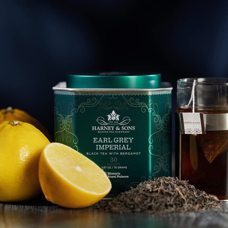 Harney & Sons HRP Earl Grey Tea, 30 Sachets, HRP