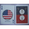 USPC Bicycle Red, White and Blue Series 5 Circle Design