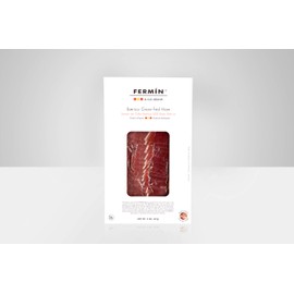 Fermin A Cut Above 50 % Iberico Grain-Fed Ham Sliced ( Jamon de Cebo Iberico 50 % Raza Iberica en lonchas ) Hand Carved Style 2 oz Pack (2)