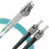 BEYONDTECH LC to ST Fiber Patch Cable OM3 50/125 Duplex
