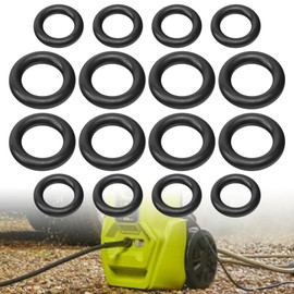8 Set SPX3000-ORING SPX3000 (ID 0.4" and 0.31") Pressure Washer O-Rings Replacement for Sun Joe SPX3000 SPX3001, SPX3500, SPX3501, SPX4000, and SPX4001 Electric Pressure Washer