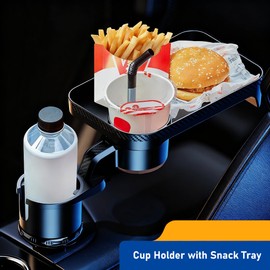 DROMEDARY Car Cup Holder Phone Mount, Universal Vehicle Phone Holder