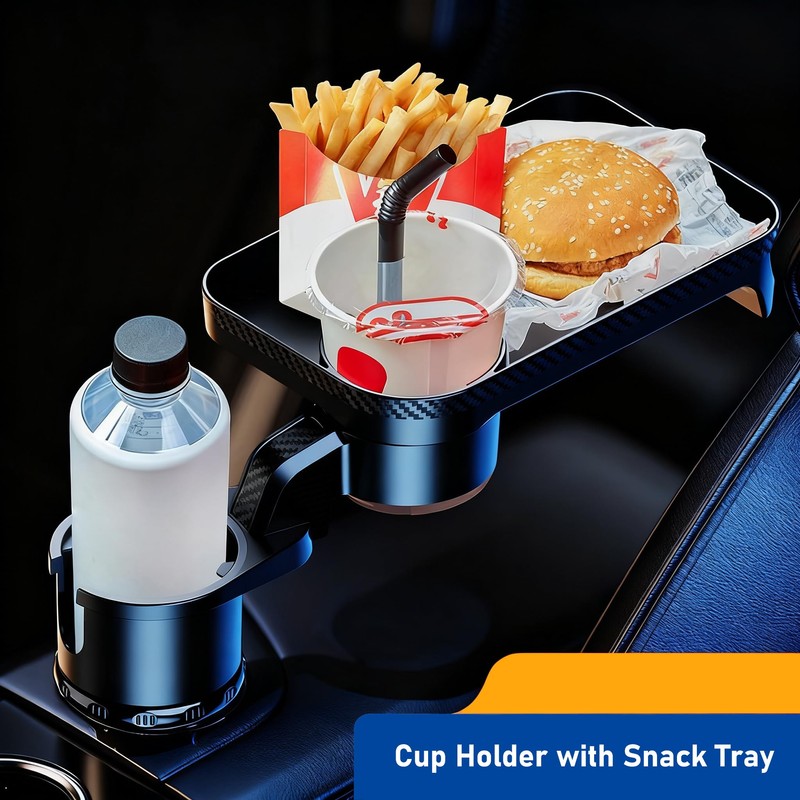 DROMEDARY Car Cup Holder Phone Mount, Universal Vehicle Phone Holder