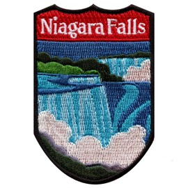 Niagara Falls Tourist Destination Patch USA Canada Badge Embroidered Iron On