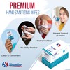 Hand Sanitizing Wipes Travel Size by Singular Wipes – 24ct