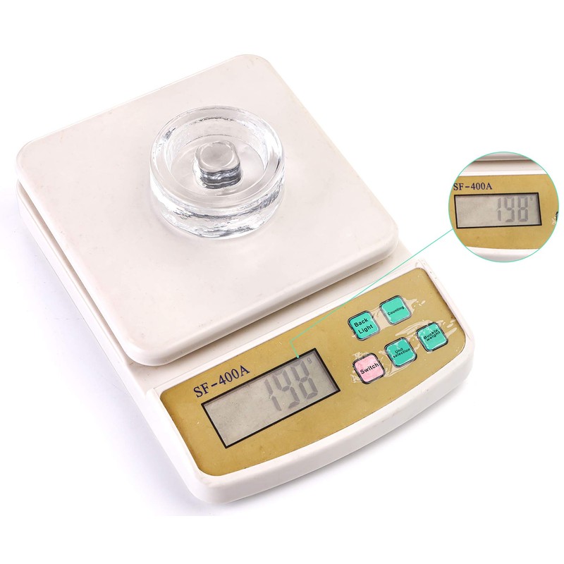 Yesland 9 Pack Fermentation Glass Weights with Easy Grip Handle,