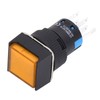 25Pcs Squares Push Button Switch 8 Pin Self Locking Switches