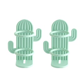 Toothbrush Holders for Bathrooms, Electric Toothbrush Holder Wall Mounted Tooth Brush Organizer & Bathroom Accessories 2pcs (Green)