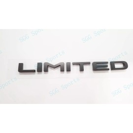 Toyota OEM 1PC Matte Black Rear LIMITED Letter Emblem Badge Fit For 2020+Toyota Highlander