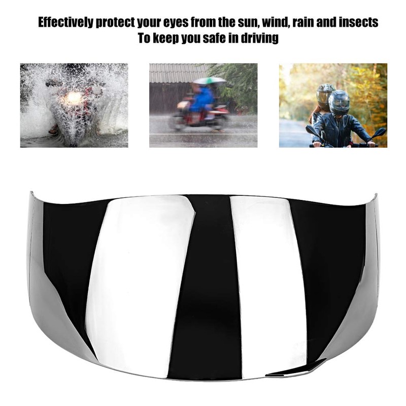 Helmet Lens Shield, Strong Scratch Resistant Full Face Helmet Visor