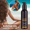 Fast Sunless Tanning Oil Body Bronzer Self Tanning Oil Self