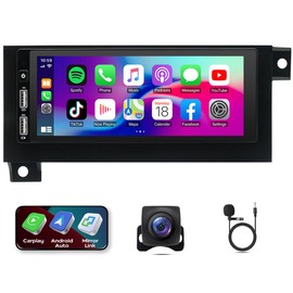 6.8" Double Din Car Radio Stereo for 1994–2002 Dodge Ram 1500 2500 3500/Cirrus 1995-2000/Jeep Grand Cherokee 1994-1998 with Android 13 Wireless & Wired Carplay Android Auto，Backup Camera+MIC
