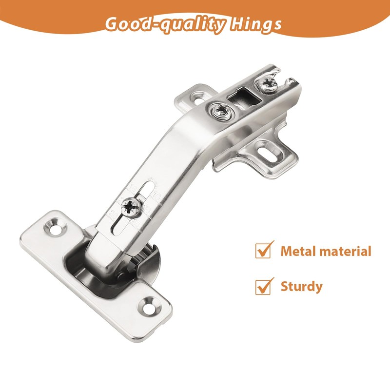 4 Pairs 135 Degree Corner Kitchen Cabinet/Cupboard Folded/Folden Door Hinges