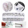 XIULI ss3-30 Large Capacity Rhinestone DIY Nail Decorating and Clothing,