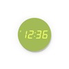 mooas Crayon Mini Digital Wall Clock, Modern Night Light Digital
