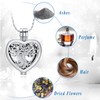 Tree of Life Urn Necklaces for Ashes Heart Shape Cremation
