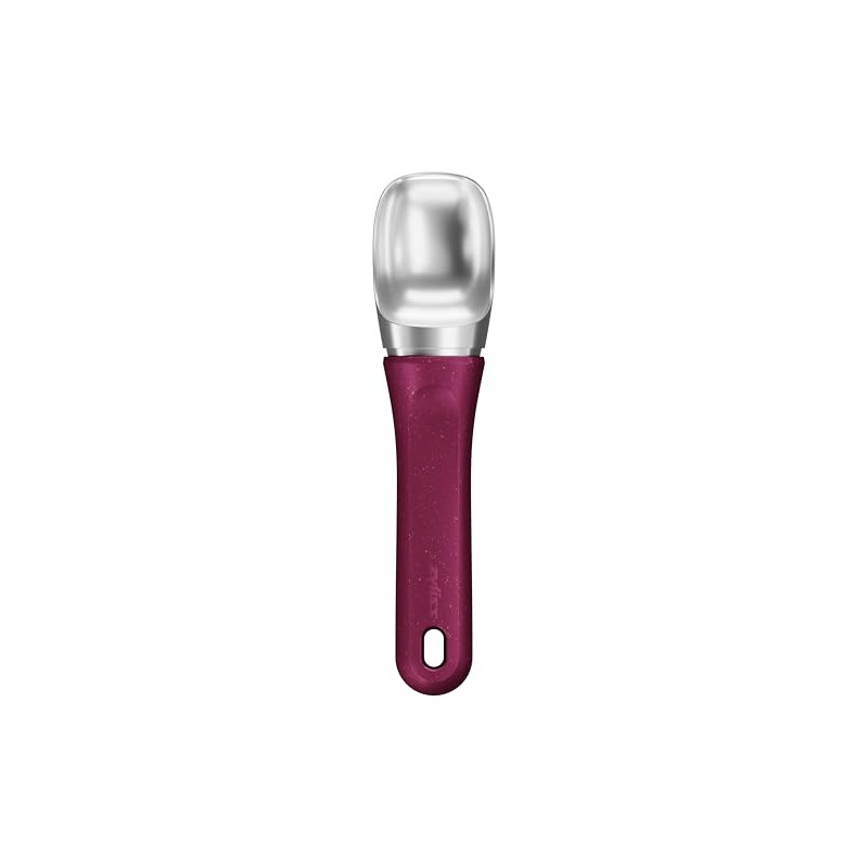 Zyliss Ice Cream Scoop, Berry, Heavy-Duty, Non-Stick, Ergonomic Handle for