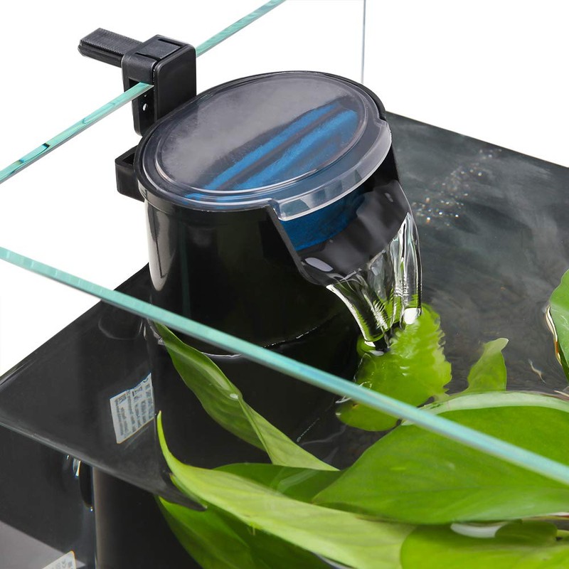 Senzeal Aquarium Turtle Filter Quiet Low Water Level Filter Pump