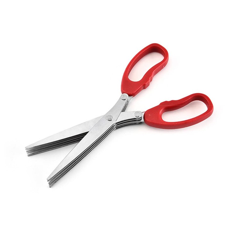 MagiDeal Shredder Scissors Multipurpose Multi-Blade Cutting Shears with Stainless Steel