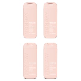 MONDAY Haircare MOISTURE Shampoo + Conditioner with Hyaluronic Acid & Shea Butter for Dry & Dull Hair 90 mL (Dual Set)