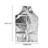 Tiiyee Heat Resistant Apron, 1000°C Fireproof Thermal Insulation Aluminum Foil