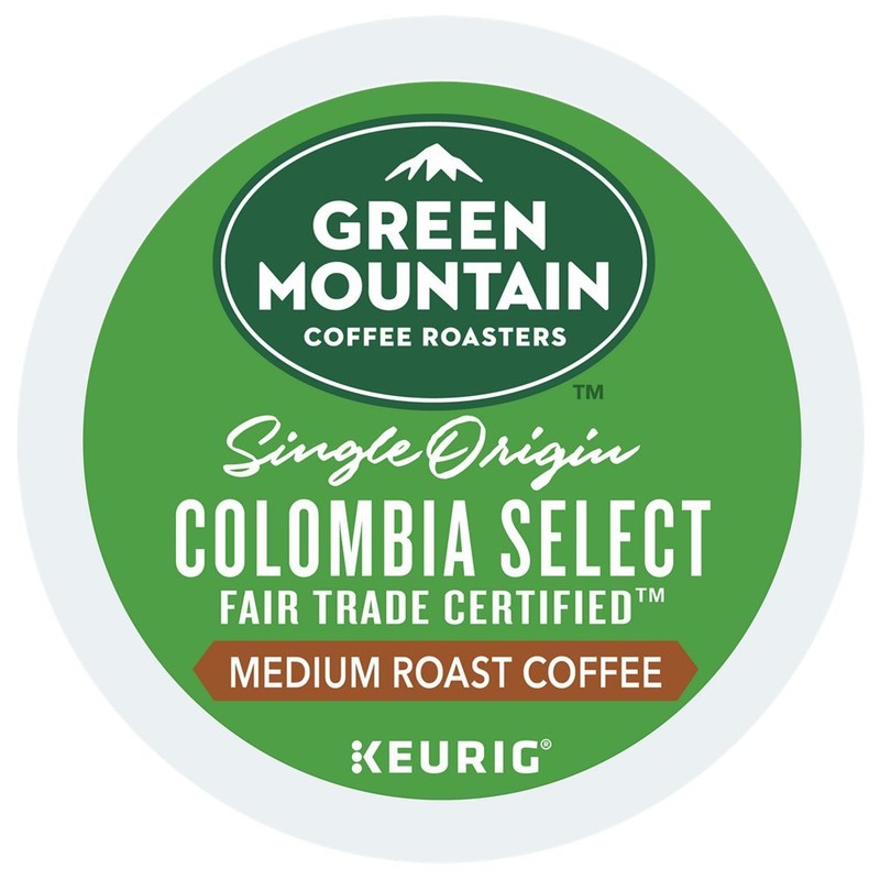 Green Mountain Coffee Colombian Fair Trade Select K-Cups, 72 Count