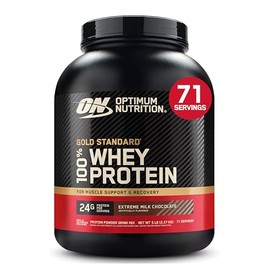 Optimum Nutrition Gold Standard 100% Whey Protein Powder, Extreme Milk Chocolate, 5 Pound (Packaging May Vary)