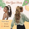 Ponytail Extension, 18 Inch Long Pony tails Hair Extensions for