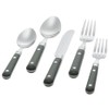 Ginkgo International Le Prix 5-Piece Stainless Steel Flatware Place Setting,