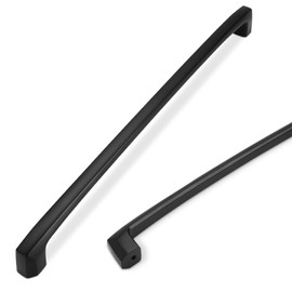 COTYKILEY 6 Pack 10 Inch(254mm) Matte Black Kitchen Cabinet Handles Cabinet Pulls Cabinet Door Handles Kitchen Cabinet Hardware Cupboard Drawer Pulls Dresser Handles