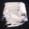 WOONEKY Nail Art Accessories 100pcs Nail Sticks Cuticle Remover Perfect